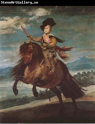 Diego Velazquez Prince Baltasar Carlos Equestrian (mk08)